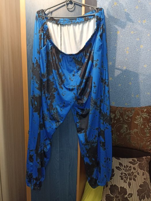 Штани стрейчеві з карманами, розмір 80