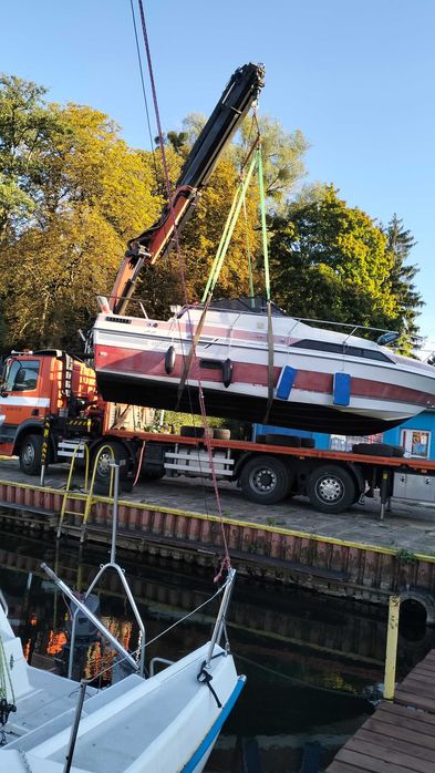Autolaweta, transport maszyn, pomoc drogowa. Szczecin