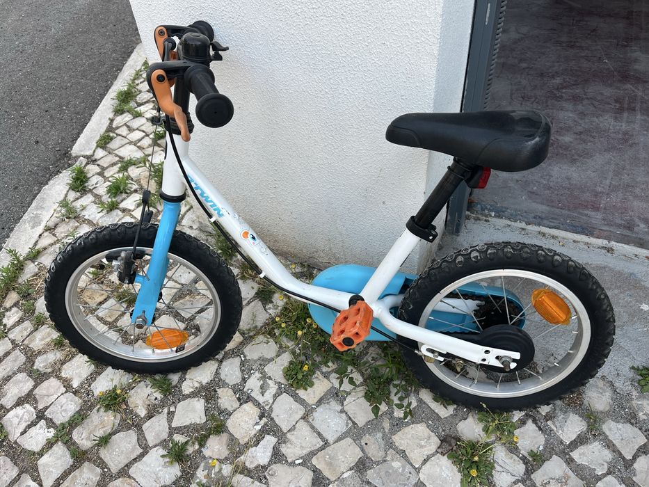 Bicicleta roda 14 Decatlhon