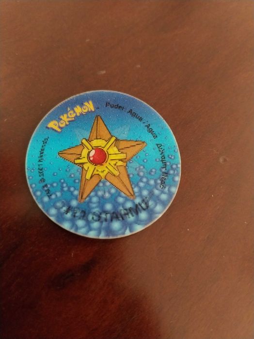 Tazo Pokémon 2 Halo, 120 Staryu + 121 Starmie, vintage, raro