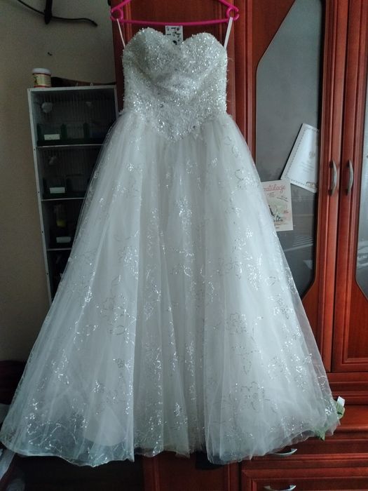 Suknua Slubna Używana po czyszczeniu