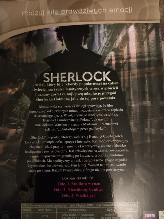 Sherlock odcinki 1-3