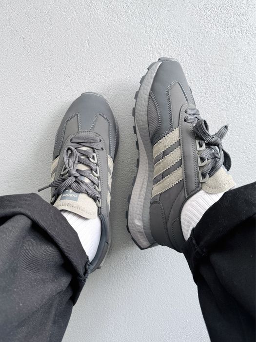 40-45 р кросівки Adidas Retropy E5 Grey/Black