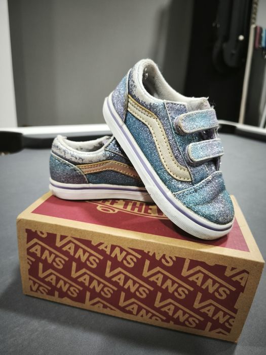 Sapatilhas Vans com purpurinas Tam 24