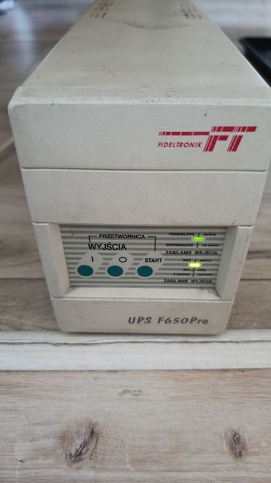 Zasilacz komputerowy Fideltronik UPS F450 pro , UPS F650 pro -Prl