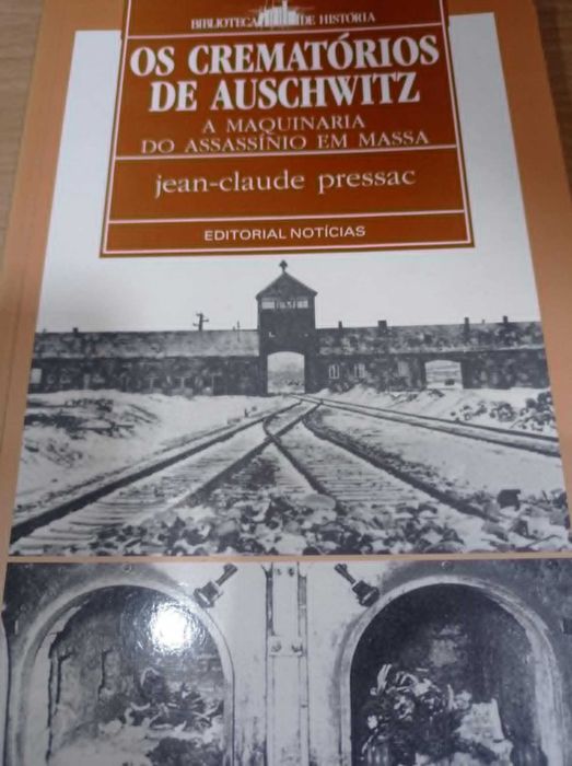 vendo livro Os crematórios de Auschwitz