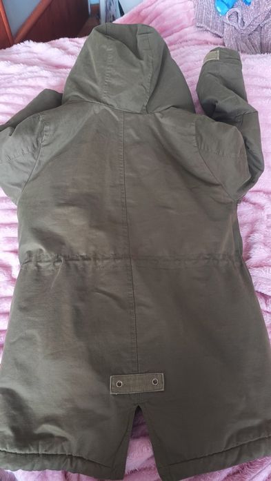 Zara 140 kurtka świetny stan zimowa parka