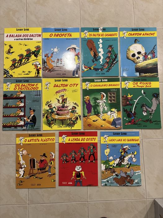 Coleção BD Lucky Luke