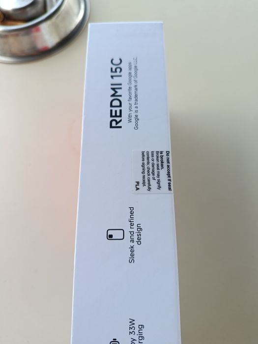 Redmi 15 c selado e com garantia de 3 anos