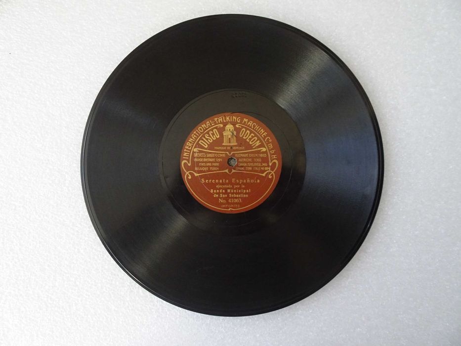 Disco grafonola Banda Municipal de San Sebastian - Sardana de "Garin"