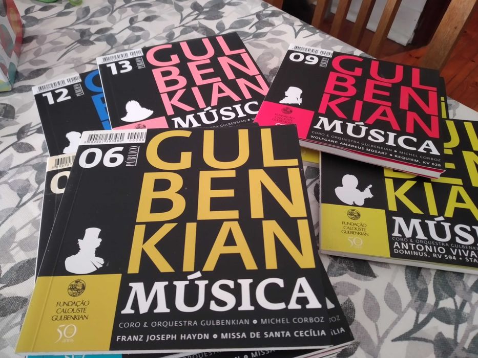 CDs Colecção Gulbenkian Música e Arte