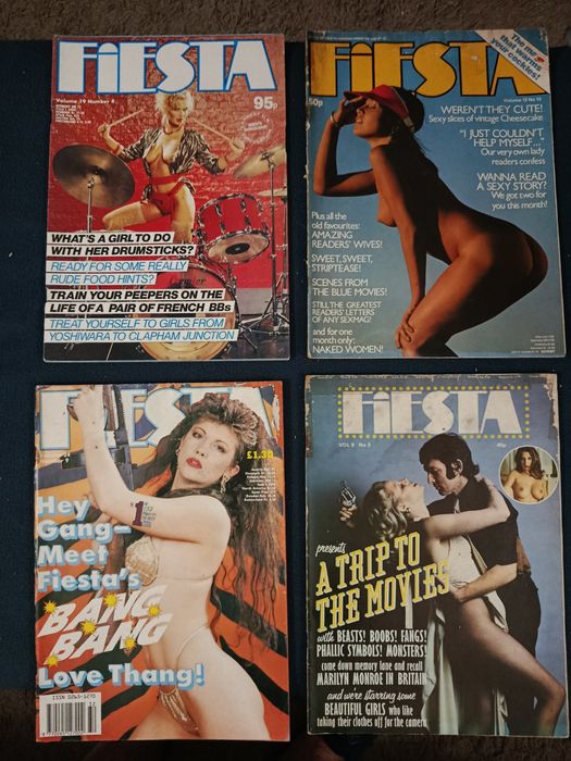 FIESTA, lote de Revistas Eróticas