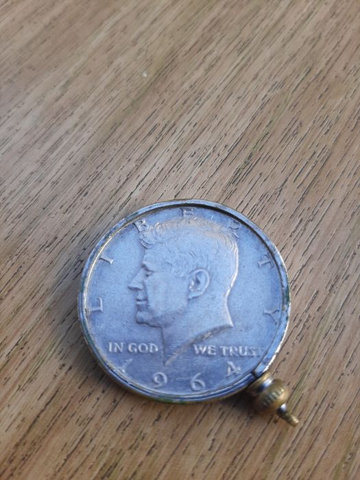 Half Dollar em prata "silver" ano de 1964