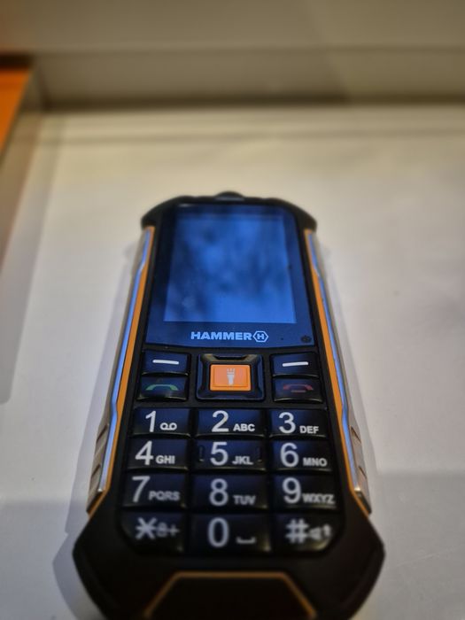 Telefon Hammer Power LTE Wzmocniony Telefon Z Internetem 4G, Ekran 2,4