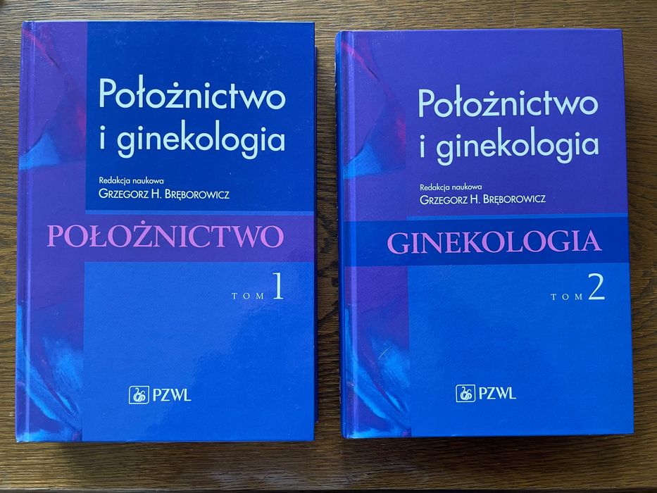 Położnictwo i ginekologia – Bręborowicz – TOM 1 i 2 – stan idealny