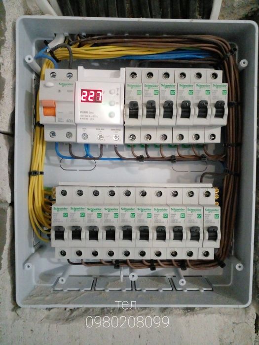 Електромонтаж,електрик,послуги електрика.