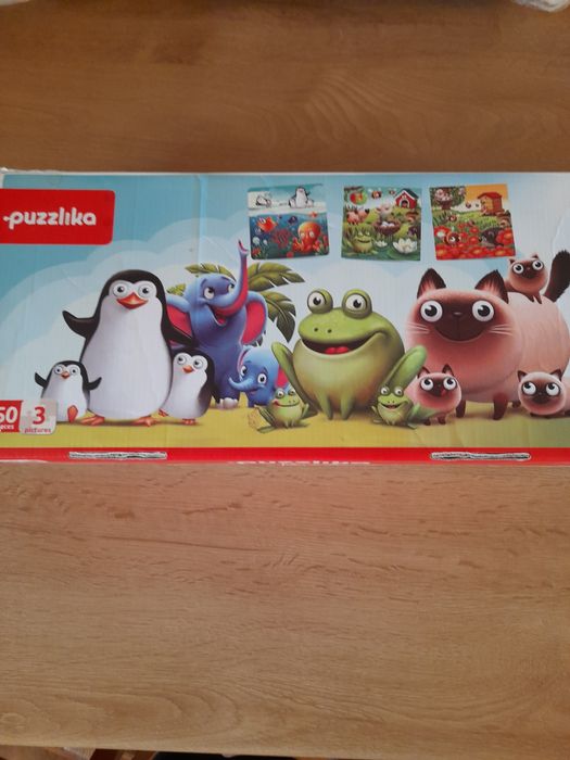 Пазлит3 в 1 "Улюблені тварини" 50 дет.