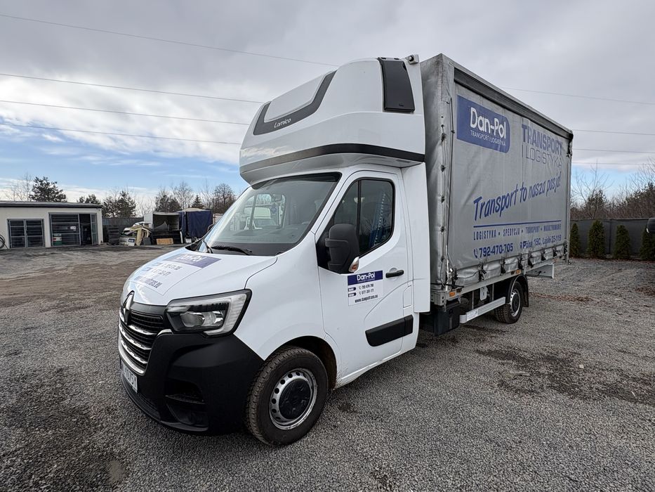 Renault Master 2022r Plandeka 10ep 490x225x230/260 Gotowy do pracy