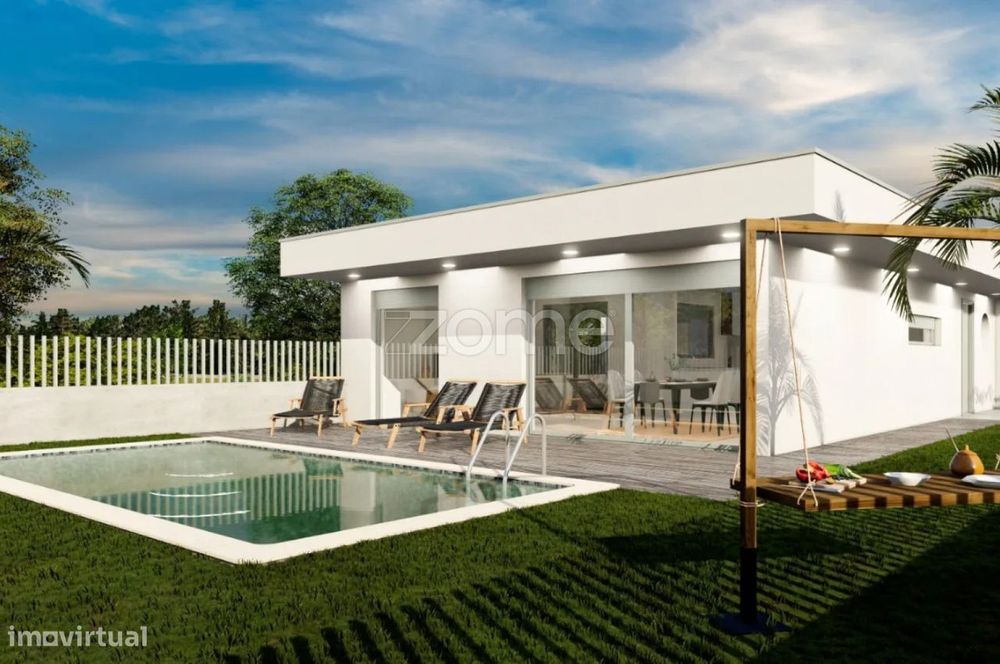 Terreno c/ Projeto Aprovado para Moradia T3 Térrea | Piscina | 1500m2