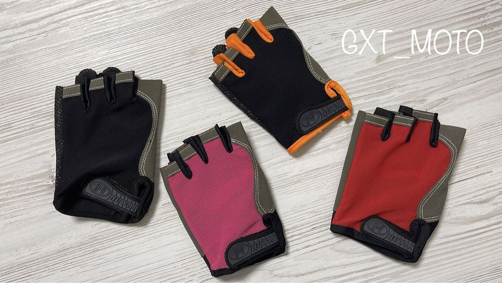 Рукавиці для фітнеса без пальців велоперчатки