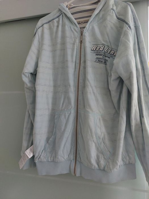 Bluza dwustronna Big Star rozmiar L w paski i niebieska