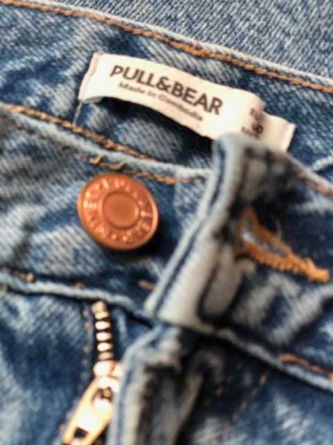Jeansy Pull&Bear, MOM FIT, rozmiar M