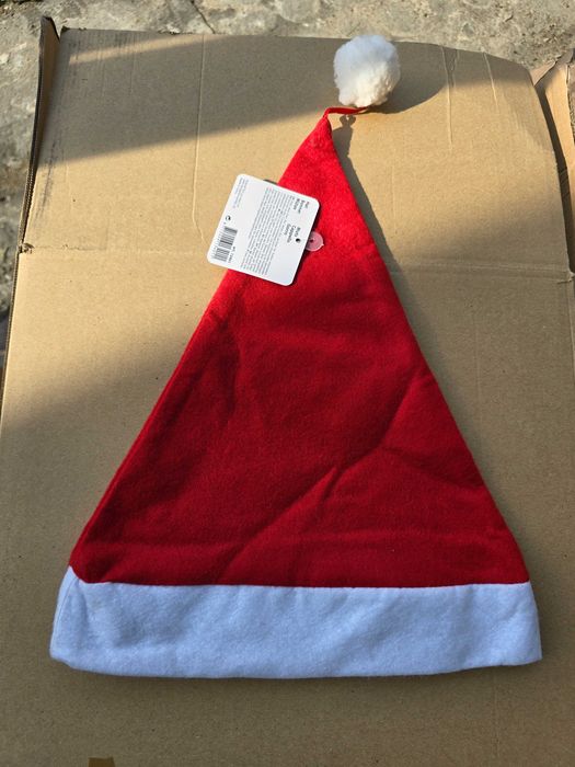 Czapka mikołaja nowa