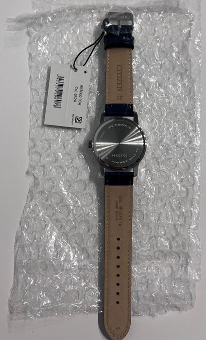 Zegarek Citizen AK5000-03A Niebieski z fazami księżyca NOWY