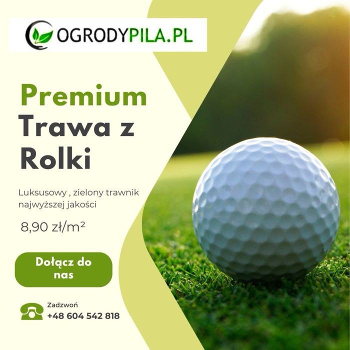 Trawa z rolki premium