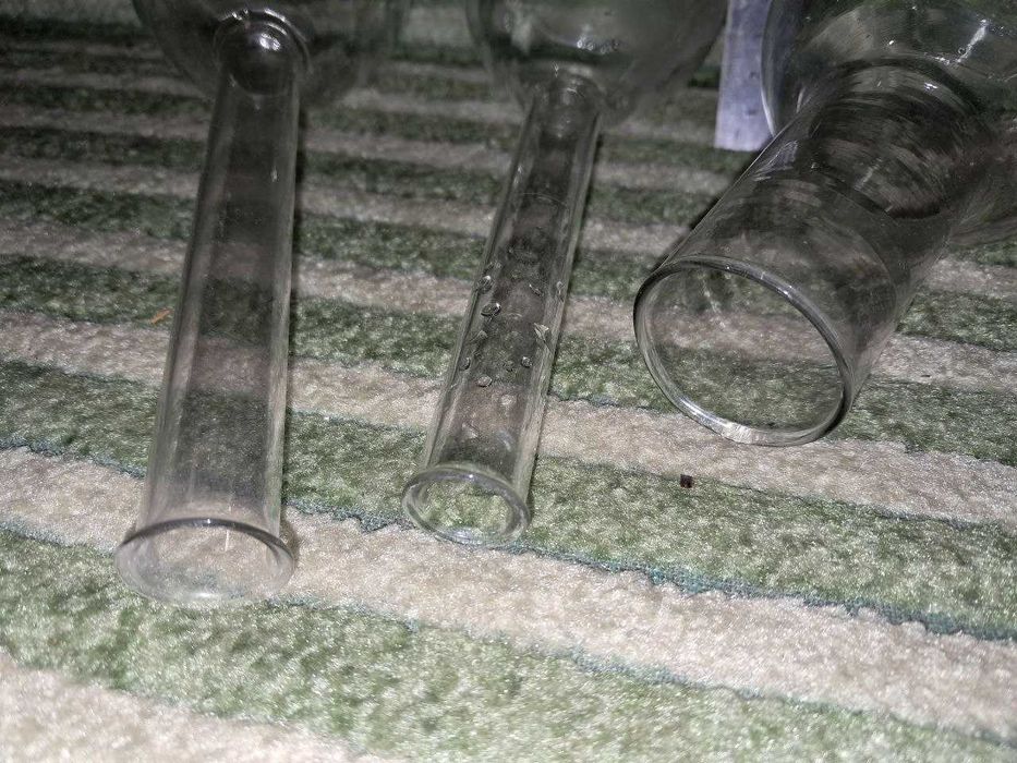 Три колбы, хим стекло