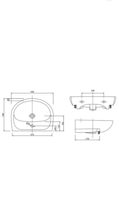 Умивальник,раковина  Kolo