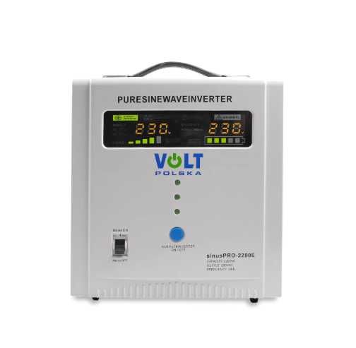 Джерело безперебійного живлення Volt Polska SINUS PRO 2200 E 12/230V дбж ибп  упс Источник бесперебойного питания 2200 2000