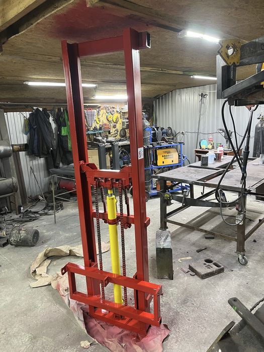 Штабелер рокля вилочний навантажувач на мінітрактор