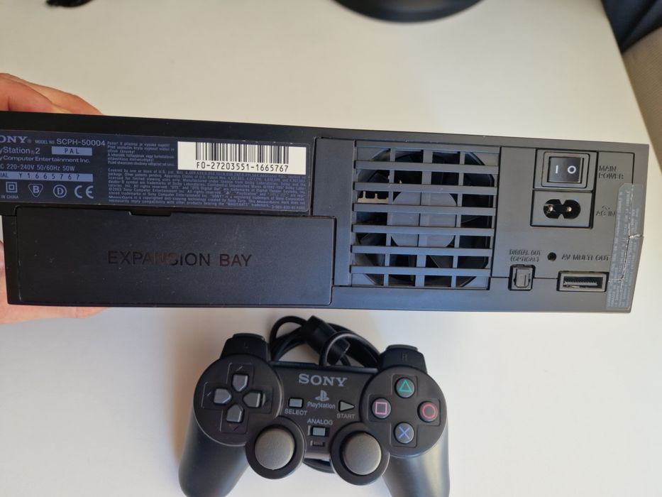 PS2 FAT com comando