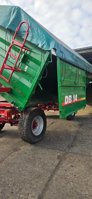 Przyczepa rolnicza dwuosiowa DB14