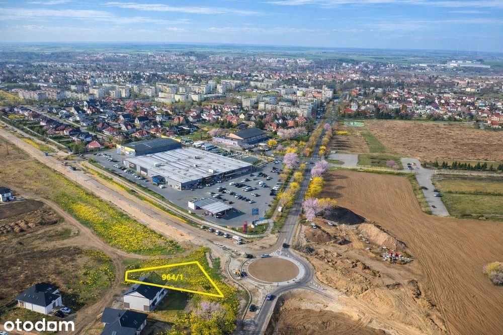 Działka budowlana 851 m² | Świebodzin | MPZP | media przy działce - Widok 4