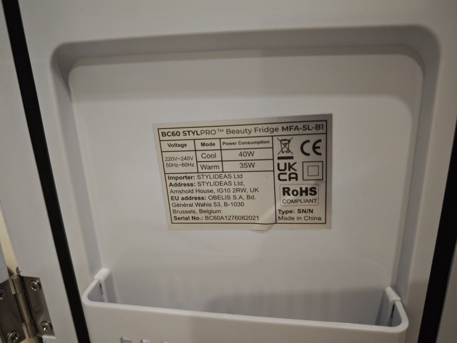 Stylpro mini lodówka kosmetyczna BC60
