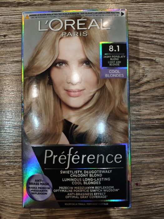 Farba do włosów Loreal Preference