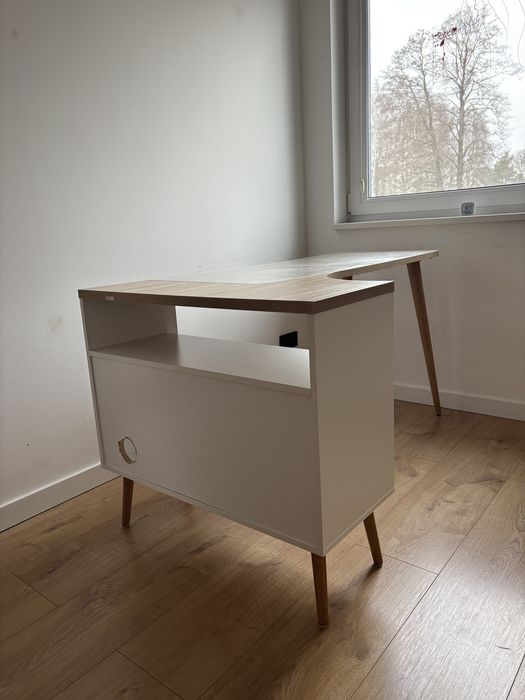 Biurko narożne skandynawskie, Oslo Tvilum