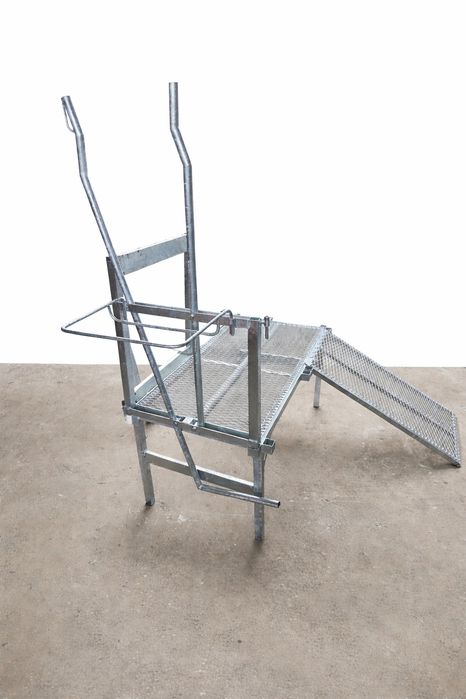 Podest do dojenia koz