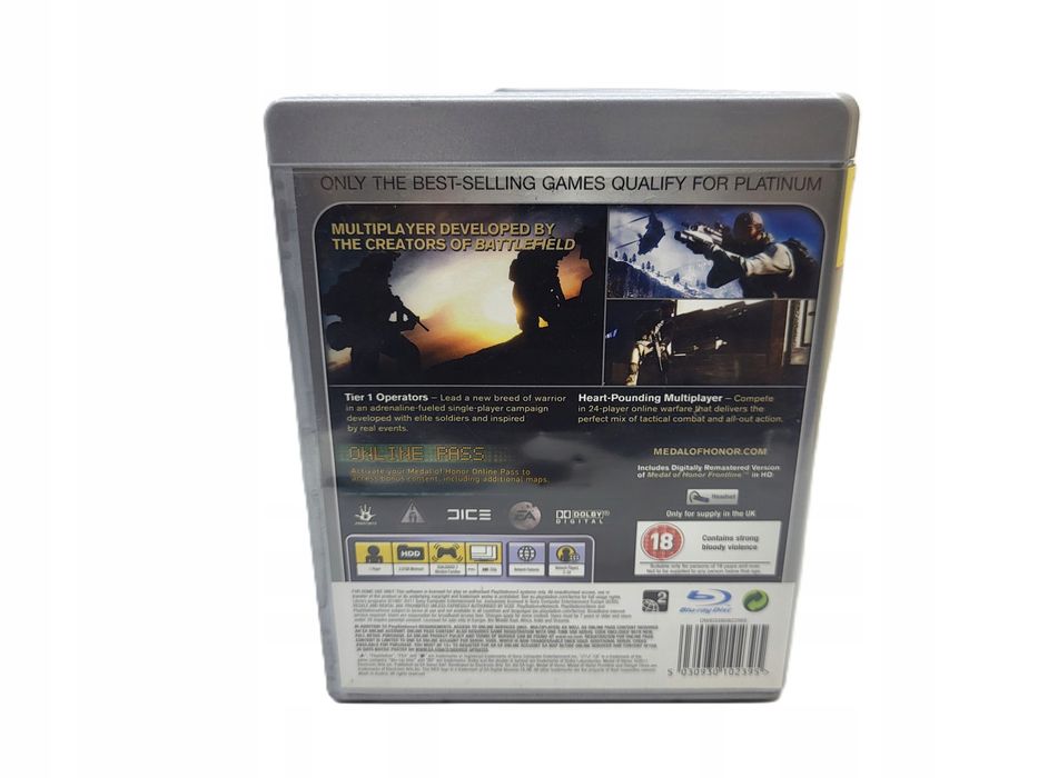 Gra medal of honor na konsolę ps3