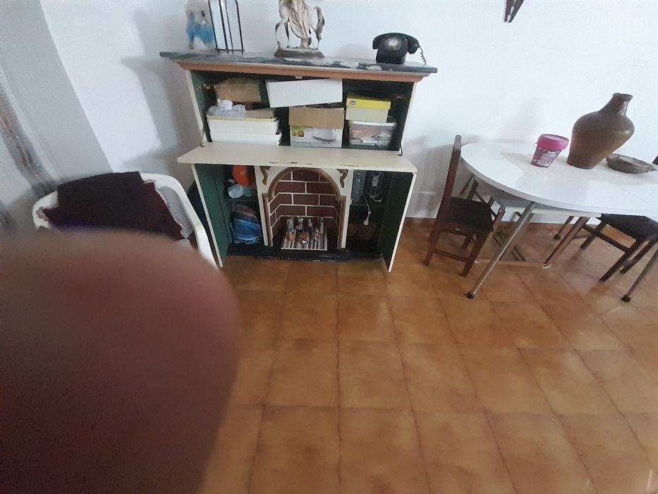 Movel imitação de lareira