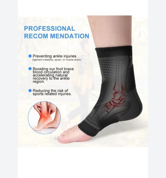 ACWOO Bandaż na kostkę, 2 sztuki, regulowany bandaż na kostkę