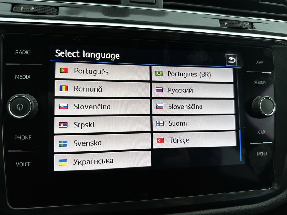 Русификация VW Volkswagen Tiguan, Golf, Allspace, Atlas, ID4, ID6