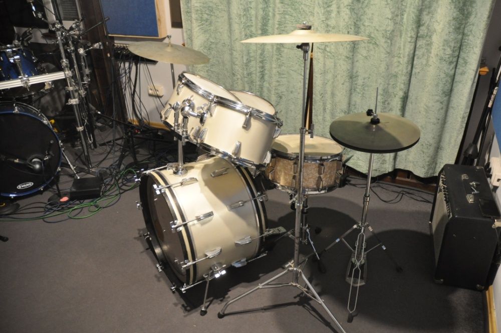 Perkusja Amati, kompletna, świetnie brzmiąca perkusja!