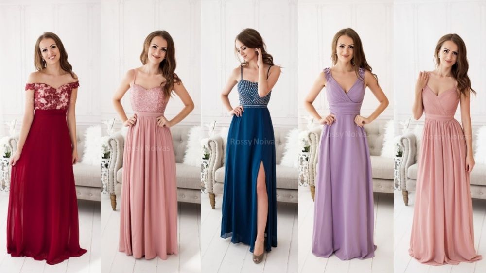 Arquivo: Vestidos Cerimônia, Damas, Festa, Finalistas, Baile, Acompanhantes Penha De França • OLX Portugal