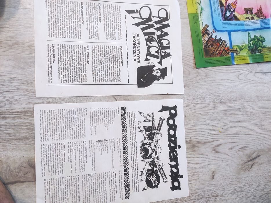 Gra planszowa Magia i Miecz i Podziemia dodatek