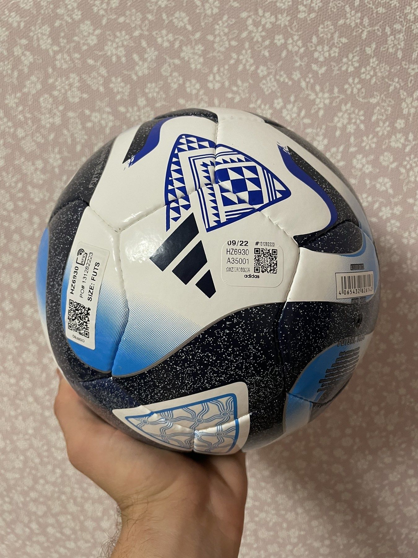 Профессиональный мяч для мини футбола adidas Oceaunz 2023 Pro Sala(ми ...