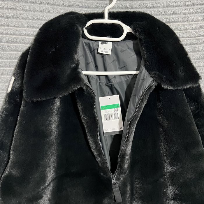 Оригінальна Нова Екошуба Nike W Nsw Fx Fur Gfx Aop Розмір XL