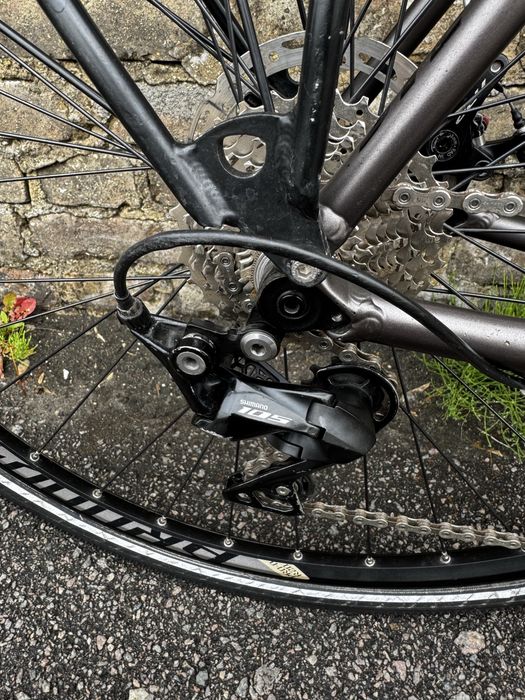 Велосипед гравел Stevens на shimano 105 на осях!!!